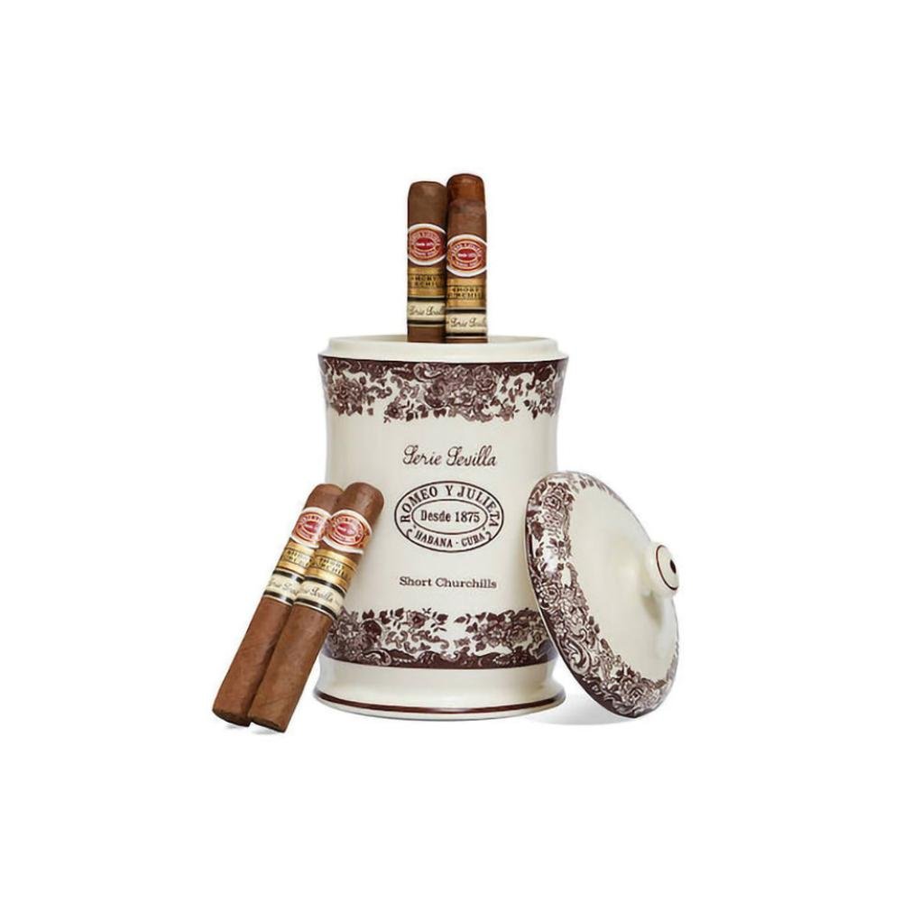 ROMEO Y JULIETA SHORT CHURCHILLS SERIE SEVILLA CIGAR JAR