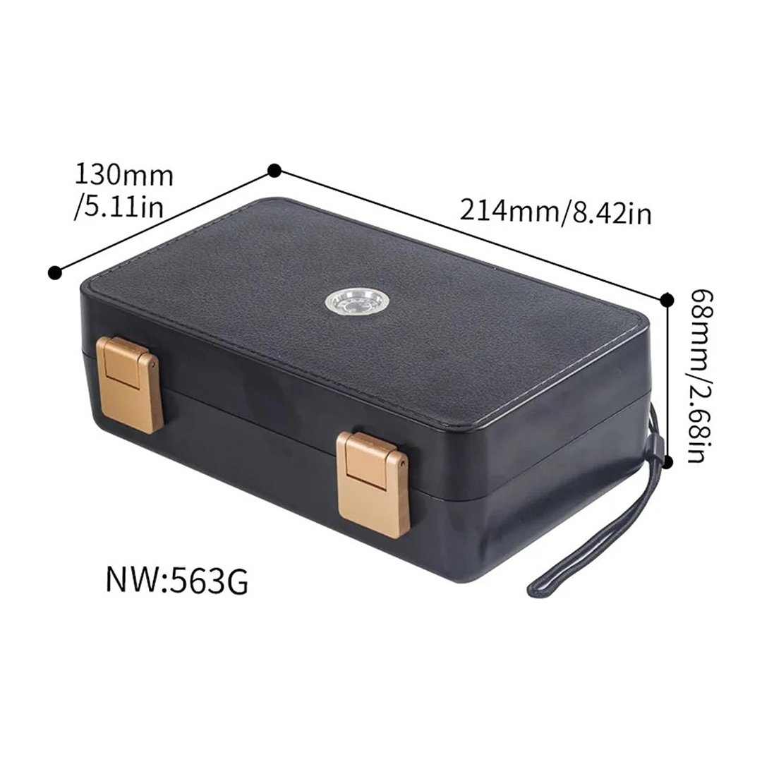 Travel Cigar Humidor Box Case Double layer - Image 4