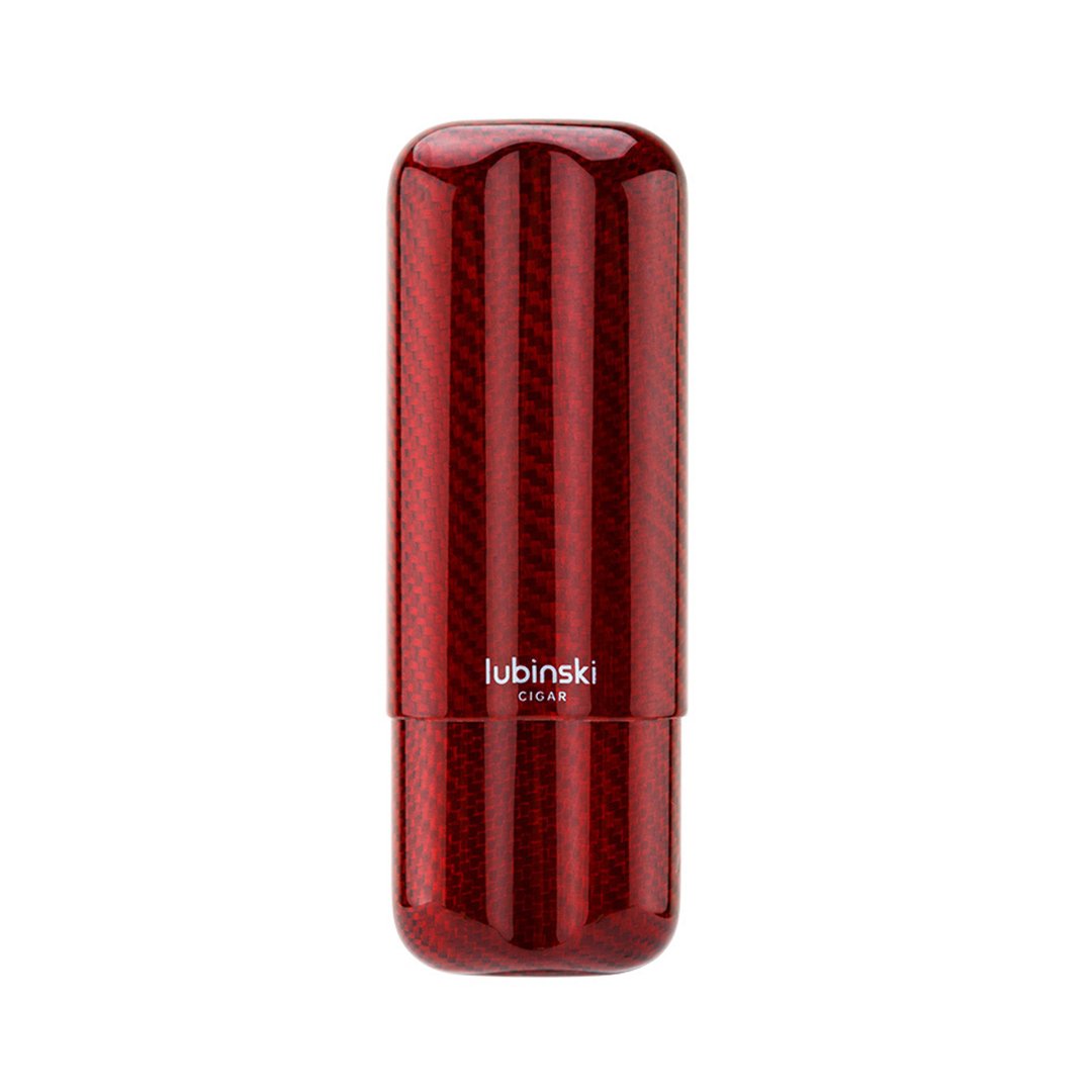 Two-Pack Carbon Fiber Moisture-Proof Portable Cigar Tube