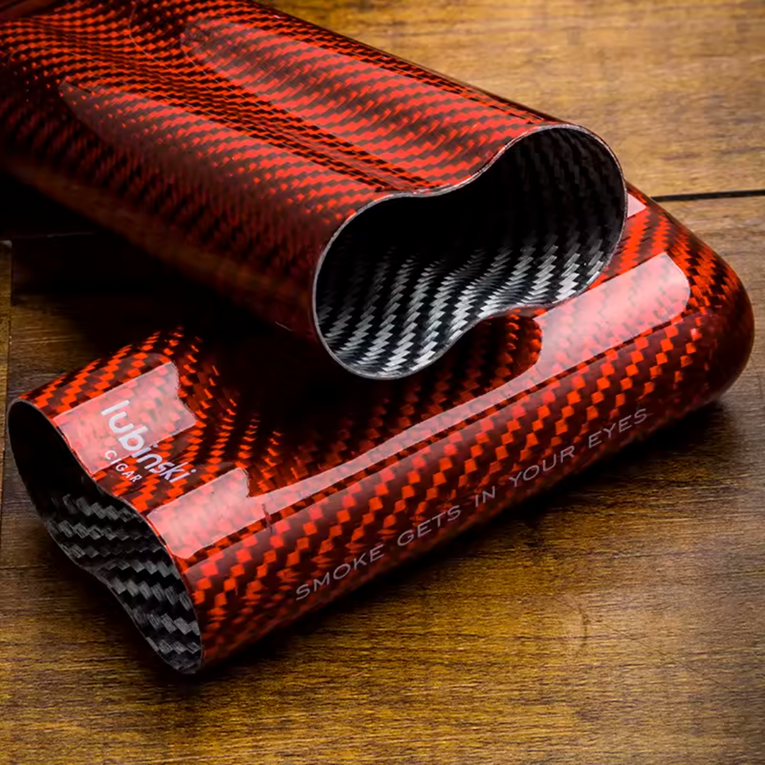 Two-Pack Carbon Fiber Moisture-Proof Portable Cigar Tube - Image 5