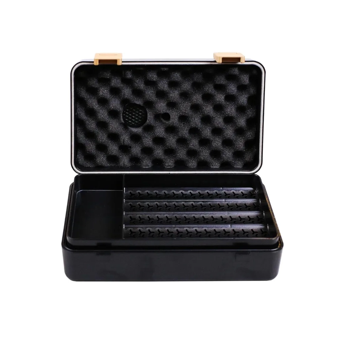 Travel Cigar Humidor Box Case Double layer - Image 5